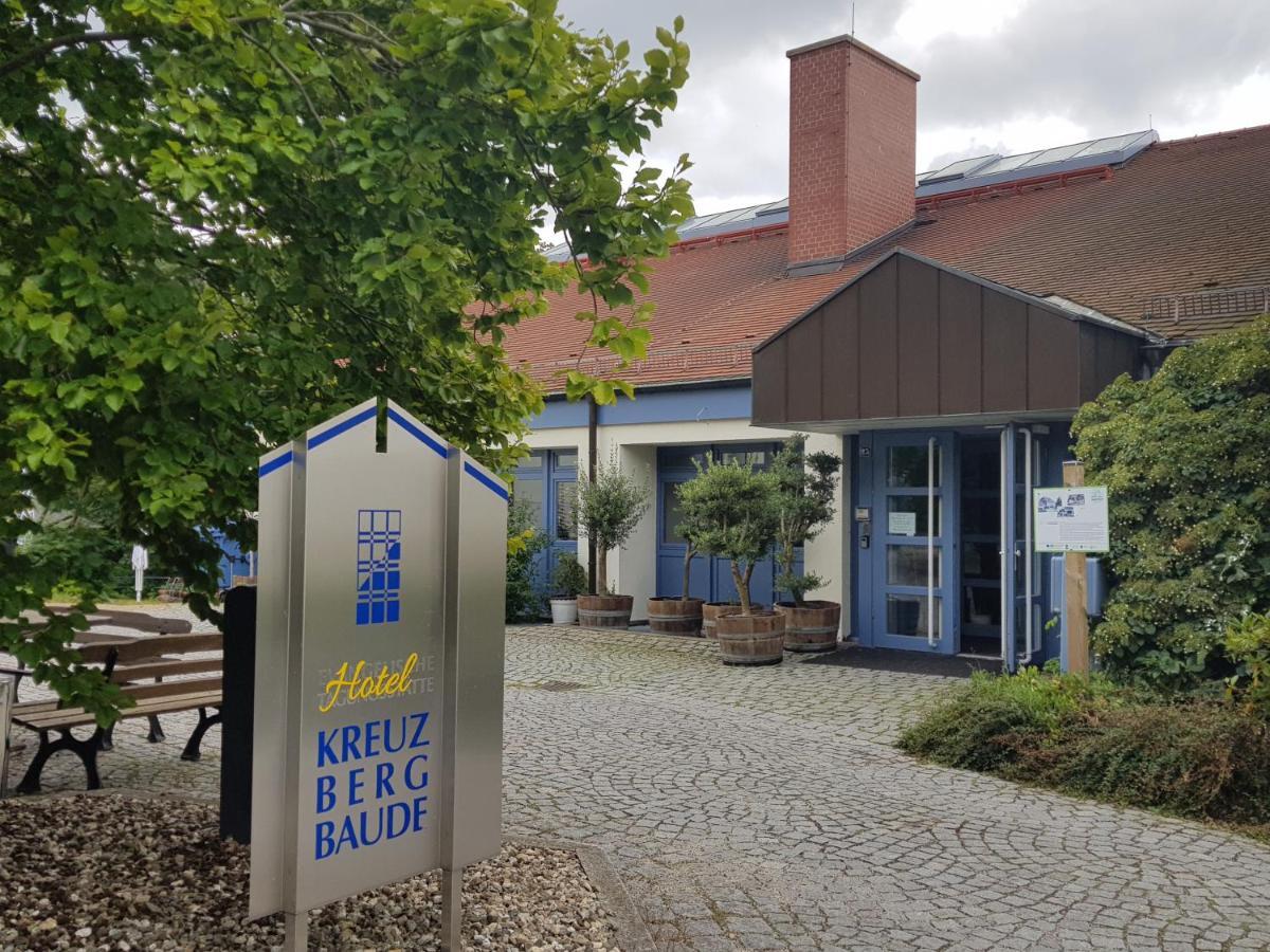 Hotel Kreuzbergbaude Beim Berzdorfer See Mit Wohlfuehl Sauna Markersdorf Eksteriør billede