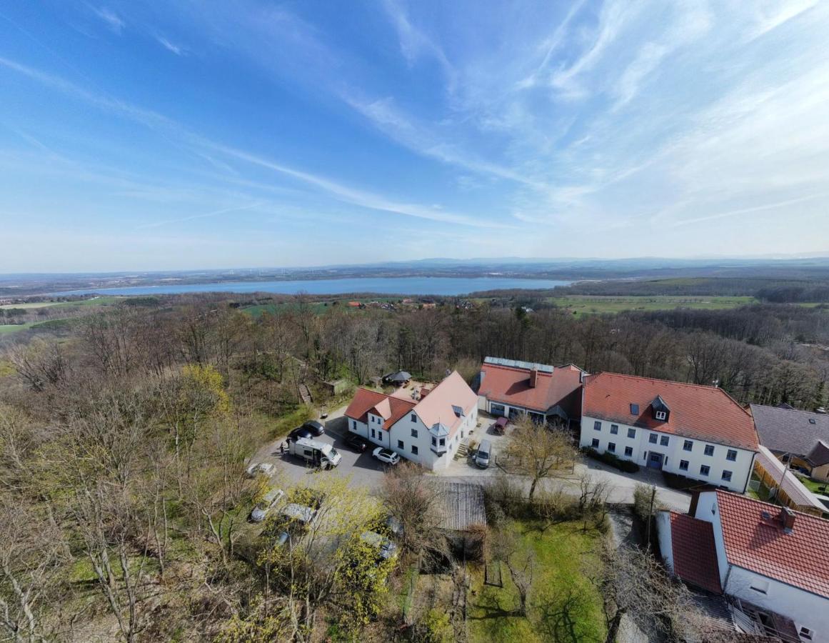Hotel Kreuzbergbaude Beim Berzdorfer See Mit Wohlfuehl Sauna Markersdorf Eksteriør billede